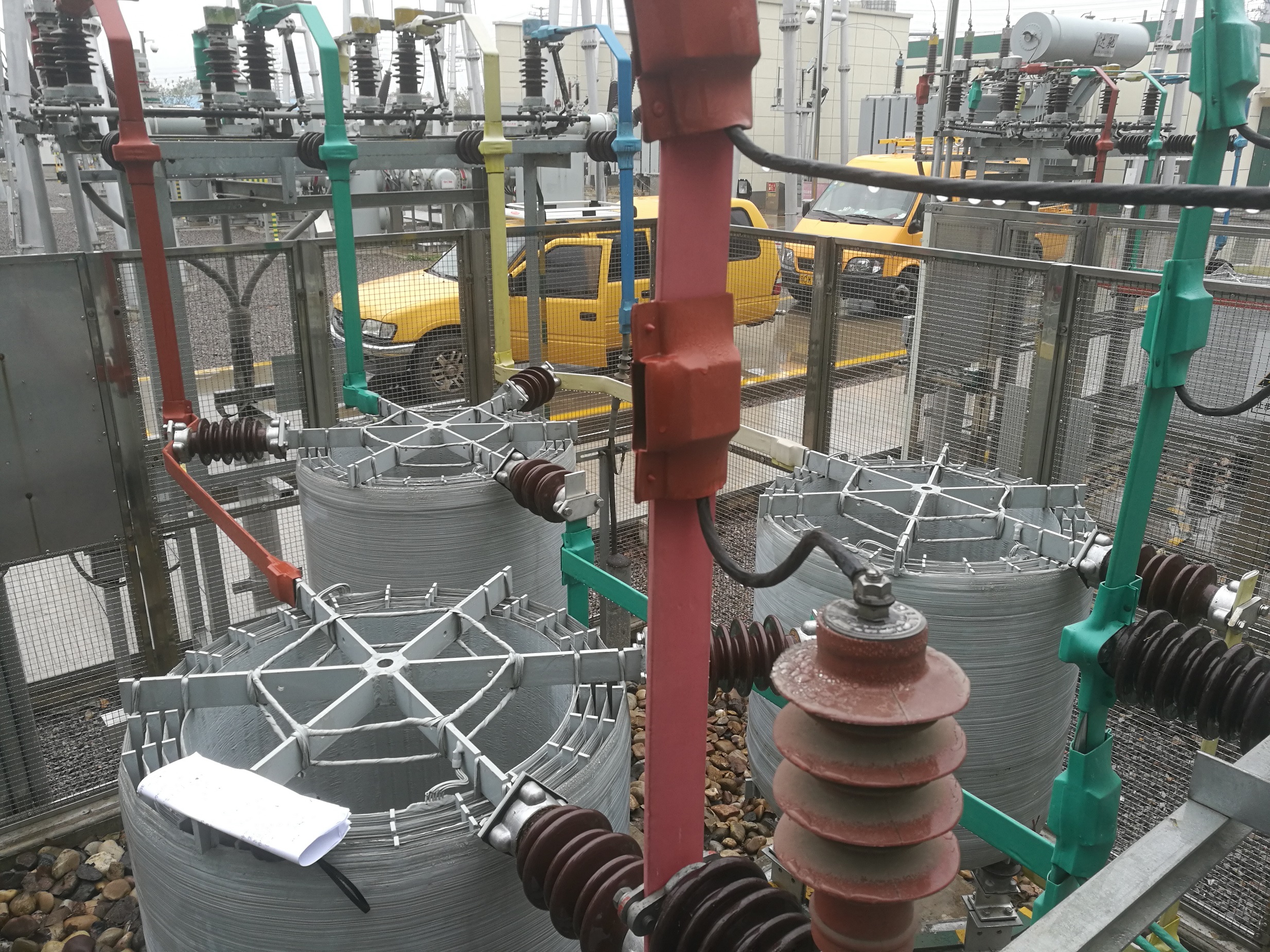 徐州市邳州墩集110kV變電站電抗器更換項目